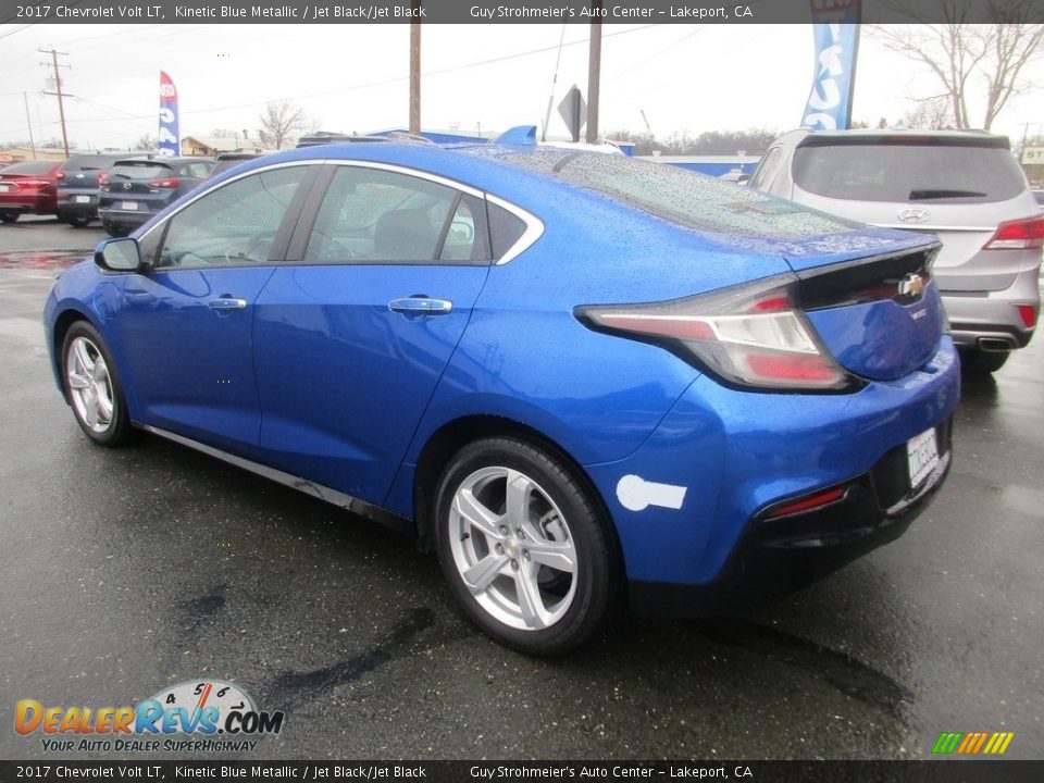 2017 Chevrolet Volt LT Kinetic Blue Metallic / Jet Black/Jet Black Photo #6