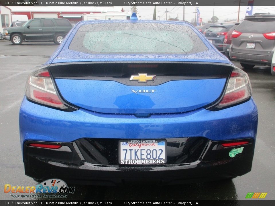 2017 Chevrolet Volt LT Kinetic Blue Metallic / Jet Black/Jet Black Photo #7