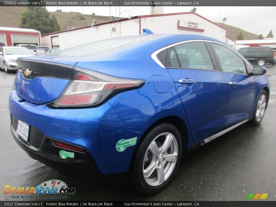 2017 Chevrolet Volt LT Kinetic Blue Metallic / Jet Black/Jet Black Photo #8