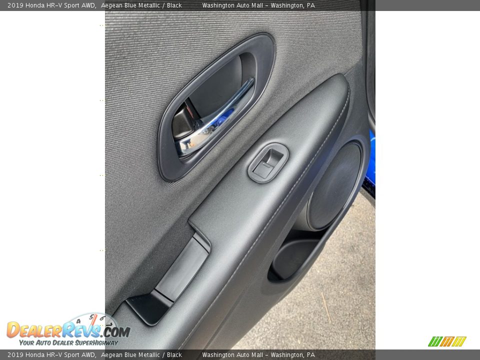 2019 Honda HR-V Sport AWD Aegean Blue Metallic / Black Photo #17