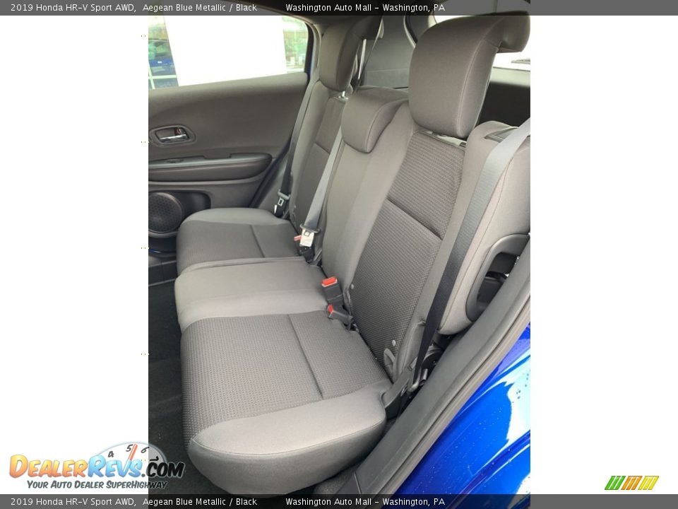 2019 Honda HR-V Sport AWD Aegean Blue Metallic / Black Photo #18