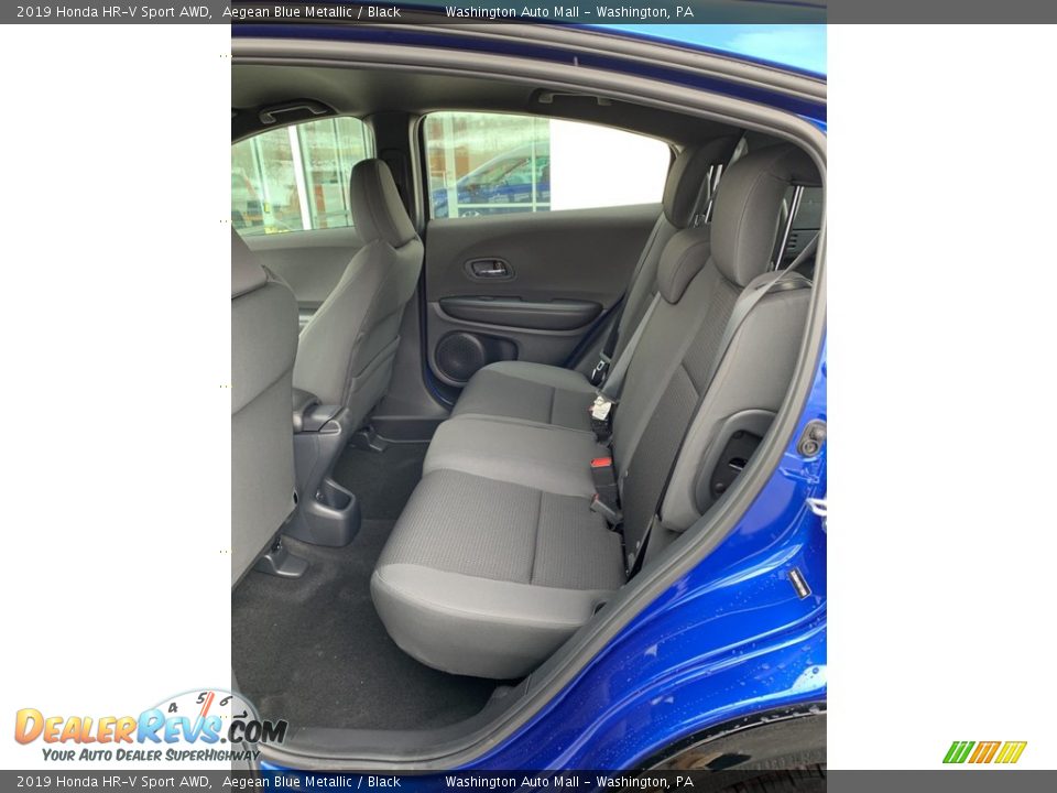 2019 Honda HR-V Sport AWD Aegean Blue Metallic / Black Photo #19