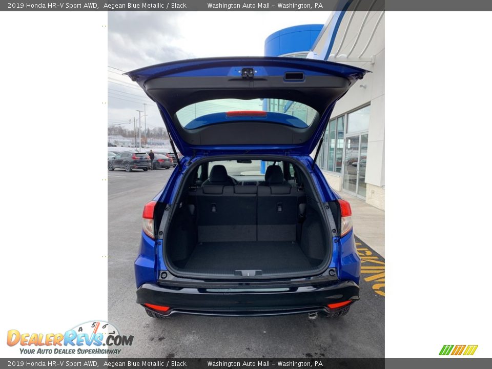 2019 Honda HR-V Sport AWD Aegean Blue Metallic / Black Photo #20