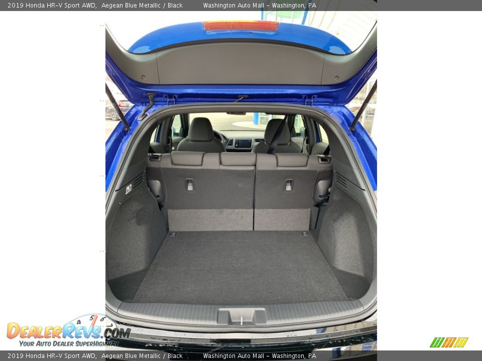 2019 Honda HR-V Sport AWD Aegean Blue Metallic / Black Photo #21
