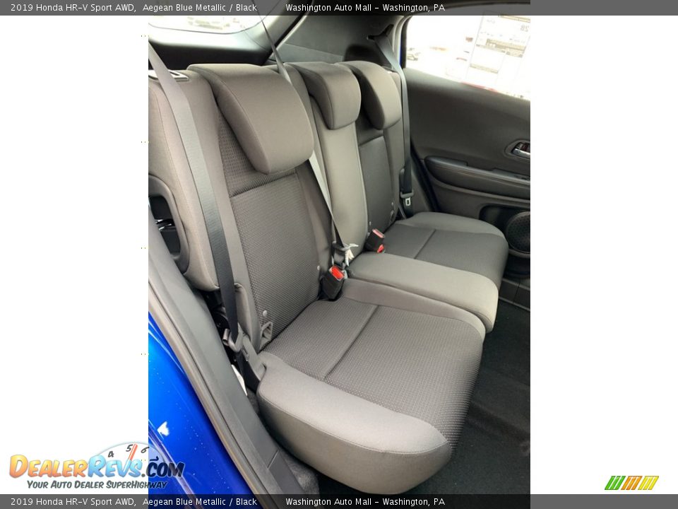 2019 Honda HR-V Sport AWD Aegean Blue Metallic / Black Photo #24