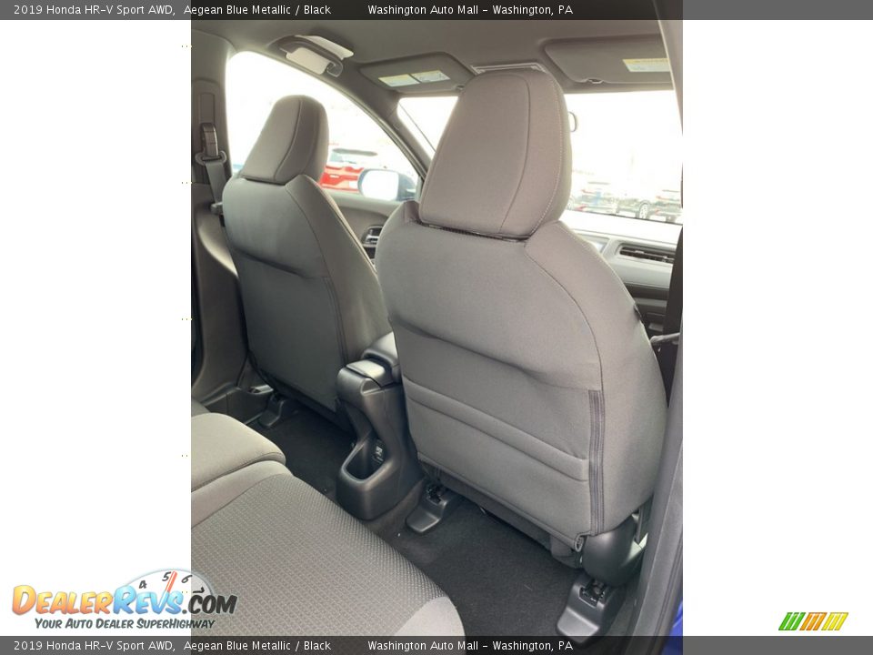 2019 Honda HR-V Sport AWD Aegean Blue Metallic / Black Photo #25