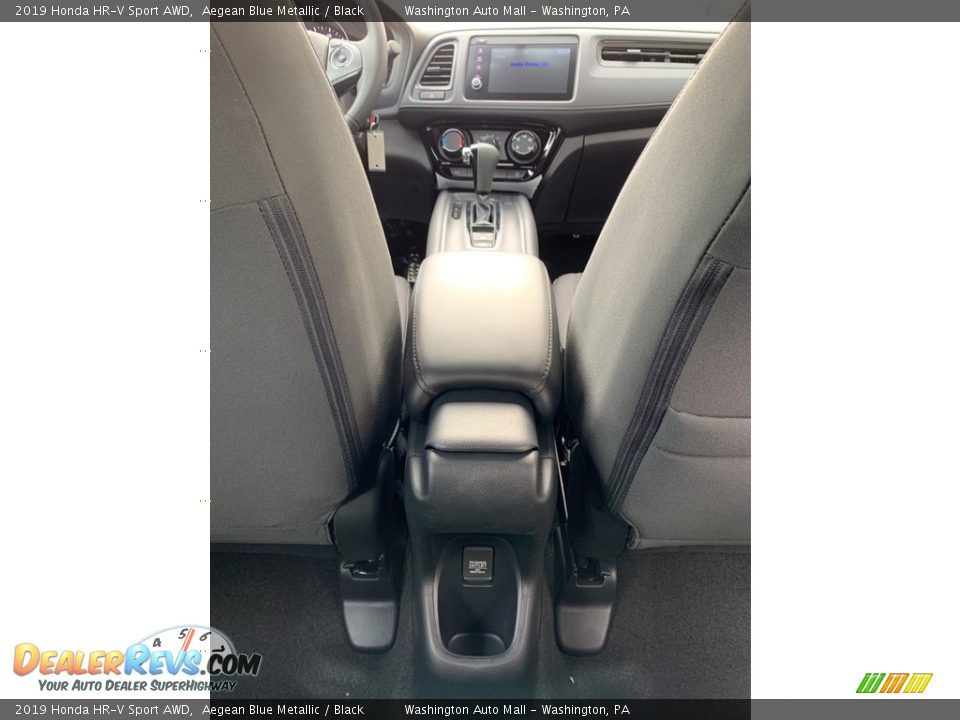 2019 Honda HR-V Sport AWD Aegean Blue Metallic / Black Photo #26