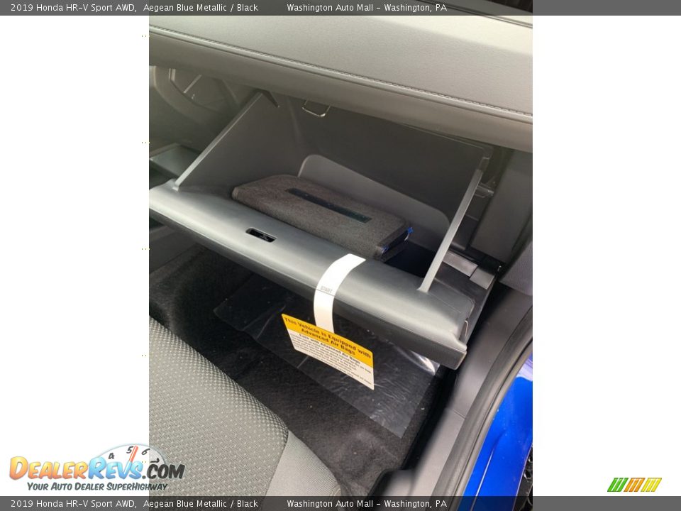 2019 Honda HR-V Sport AWD Aegean Blue Metallic / Black Photo #30