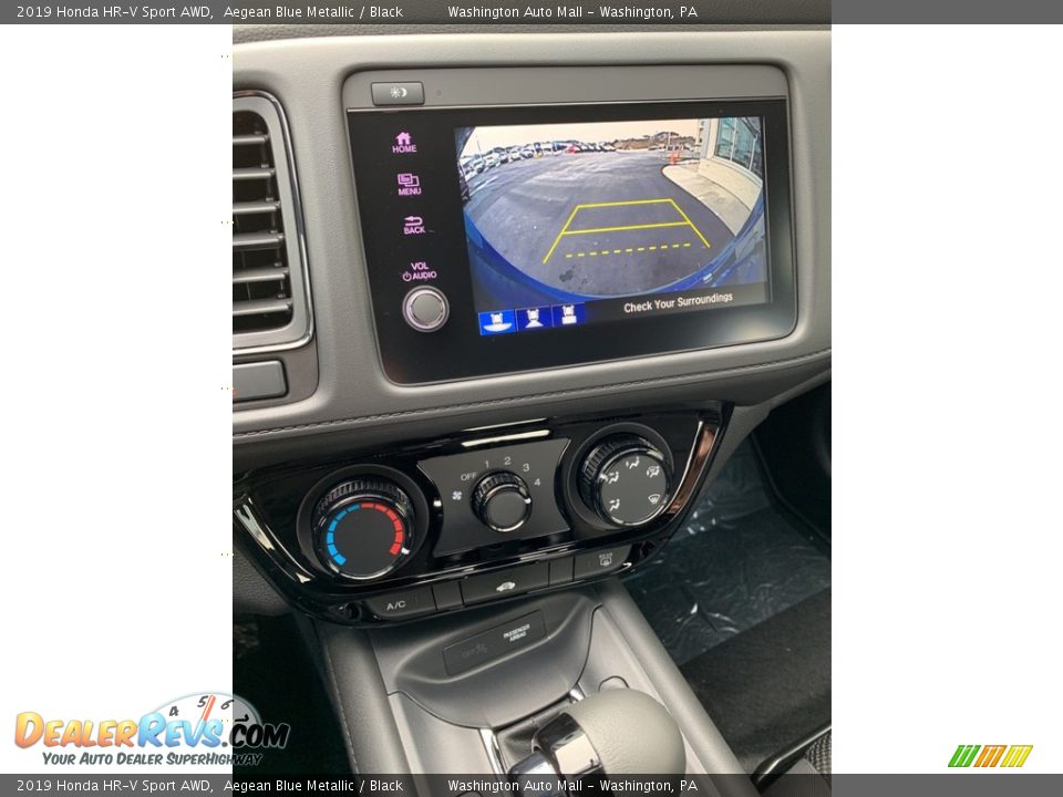 2019 Honda HR-V Sport AWD Aegean Blue Metallic / Black Photo #34