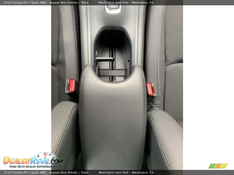 2019 Honda HR-V Sport AWD Aegean Blue Metallic / Black Photo #36