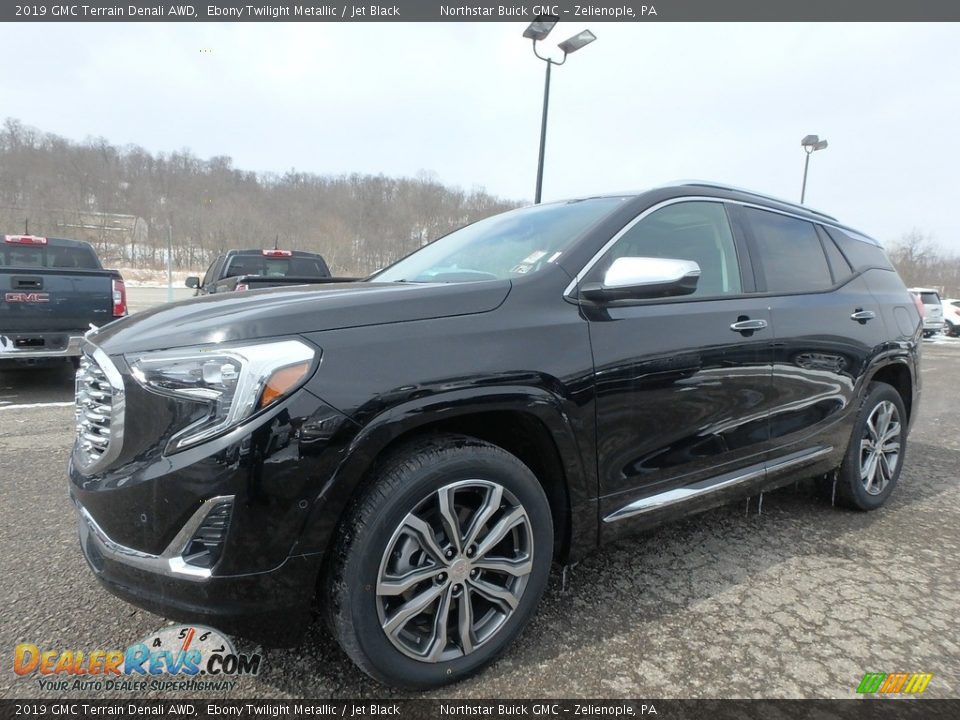 2019 GMC Terrain Denali AWD Ebony Twilight Metallic / Jet Black Photo #1