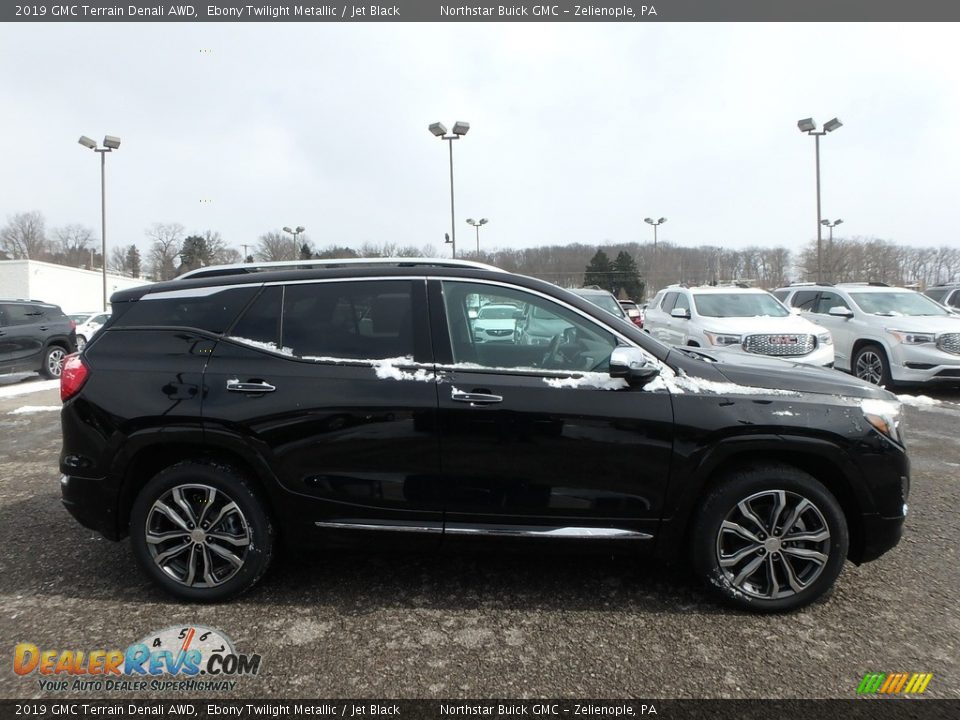 2019 GMC Terrain Denali AWD Ebony Twilight Metallic / Jet Black Photo #4