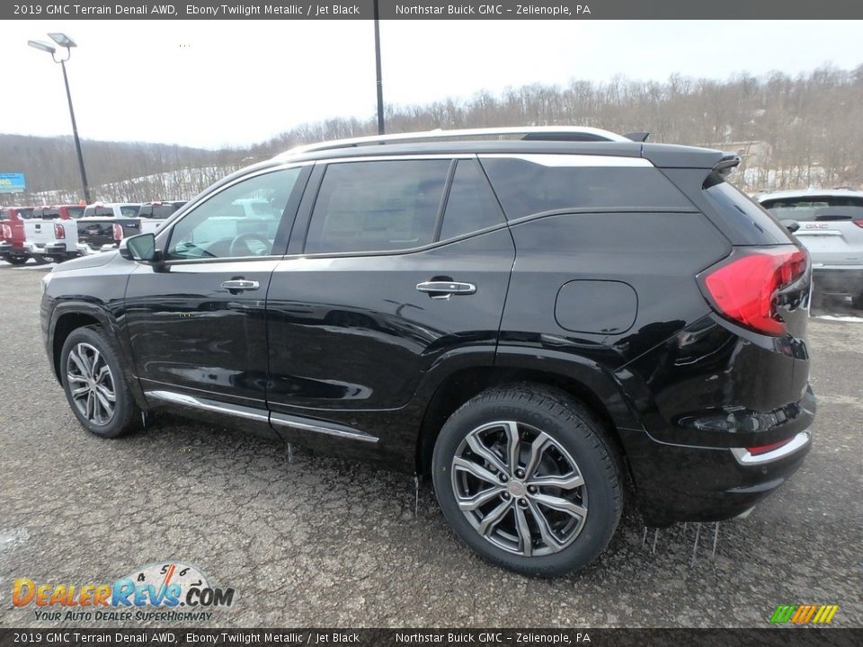 2019 GMC Terrain Denali AWD Ebony Twilight Metallic / Jet Black Photo #8