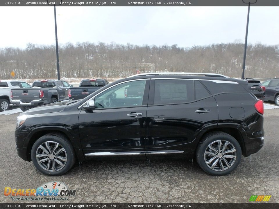 2019 GMC Terrain Denali AWD Ebony Twilight Metallic / Jet Black Photo #9