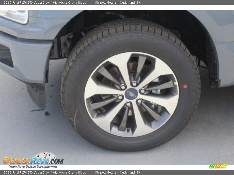 2019 Ford F150 STX SuperCrew 4x4 Abyss Gray / Black Photo #5