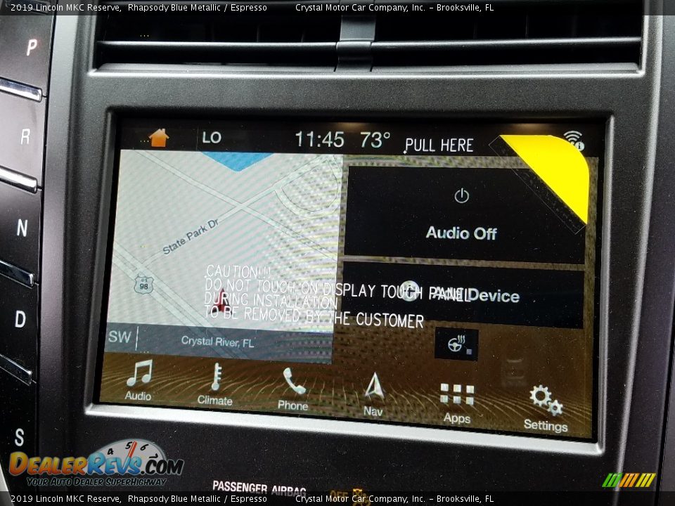 Navigation of 2019 Lincoln MKC Reserve Photo #15
