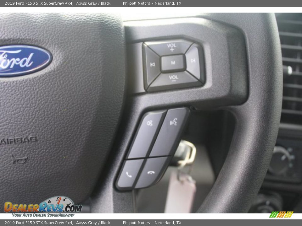 2019 Ford F150 STX SuperCrew 4x4 Abyss Gray / Black Photo #15
