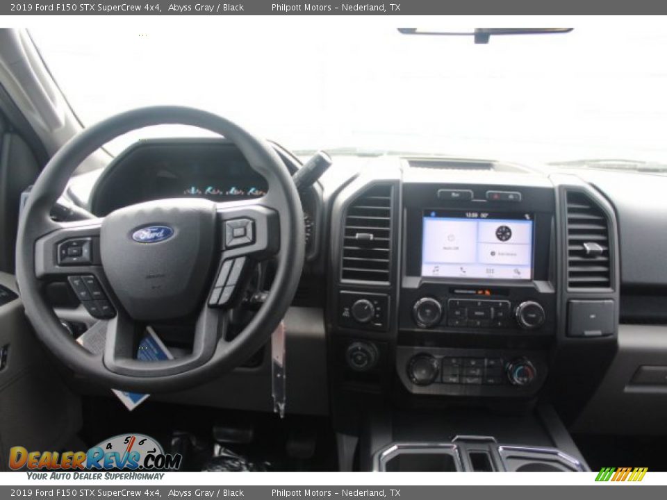 2019 Ford F150 STX SuperCrew 4x4 Abyss Gray / Black Photo #18