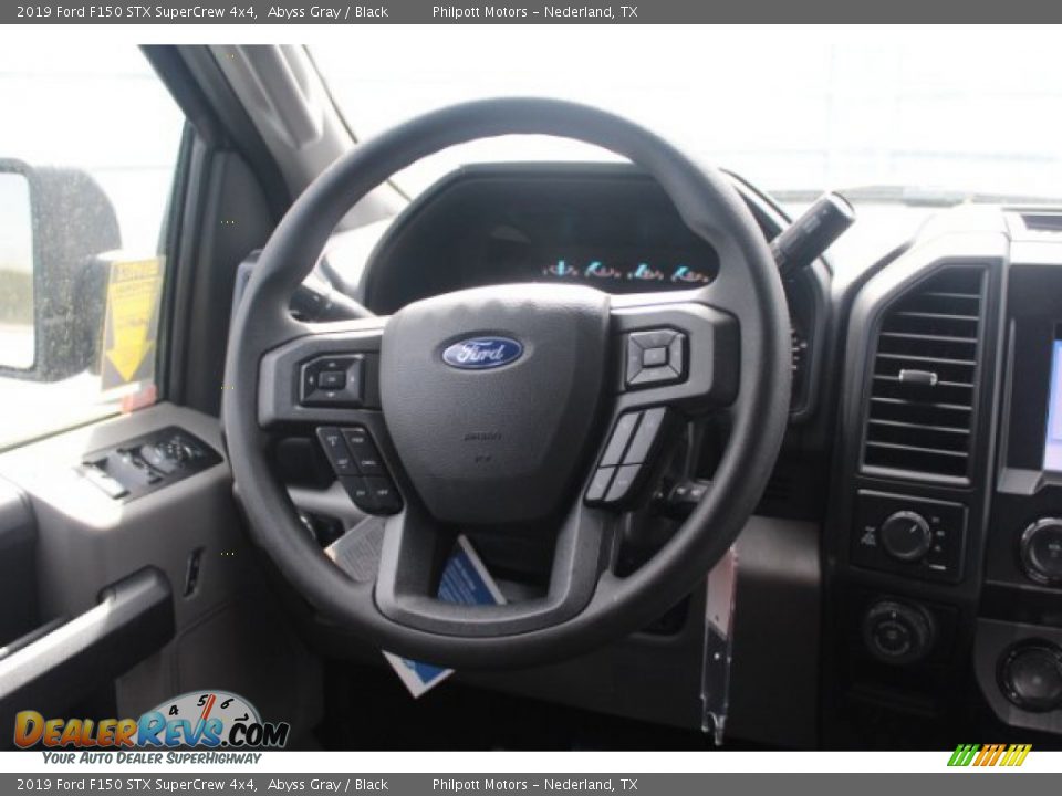 2019 Ford F150 STX SuperCrew 4x4 Abyss Gray / Black Photo #19