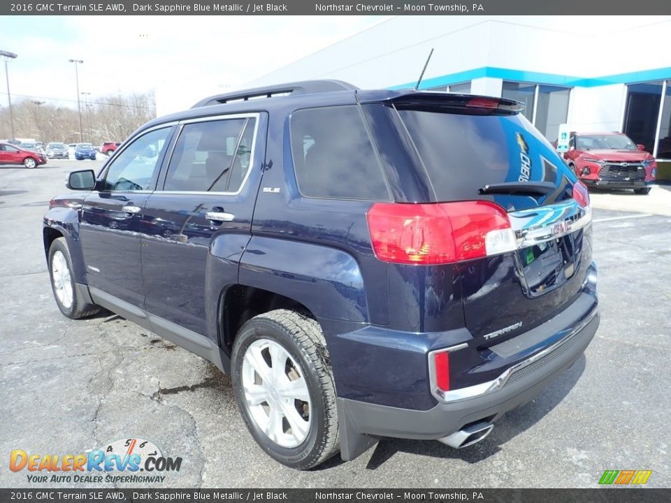 2016 GMC Terrain SLE AWD Dark Sapphire Blue Metallic / Jet Black Photo #4