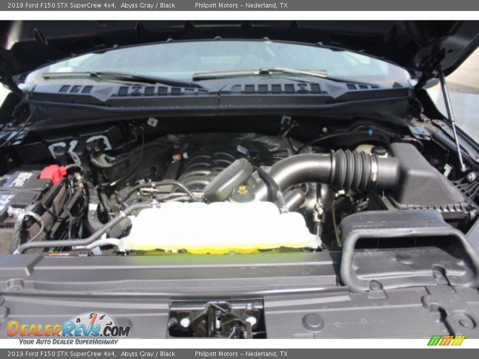2019 Ford F150 STX SuperCrew 4x4 Abyss Gray / Black Photo #21