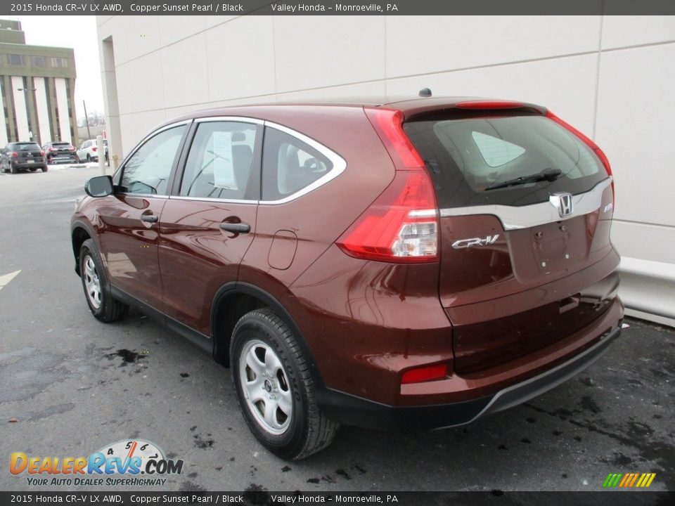 2015 Honda CR-V LX AWD Copper Sunset Pearl / Black Photo #3