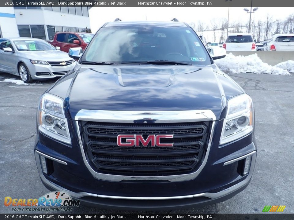 2016 GMC Terrain SLE AWD Dark Sapphire Blue Metallic / Jet Black Photo #13