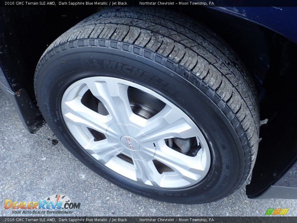 2016 GMC Terrain SLE AWD Dark Sapphire Blue Metallic / Jet Black Photo #14
