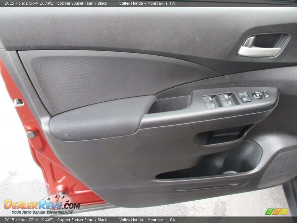 2015 Honda CR-V LX AWD Copper Sunset Pearl / Black Photo #10