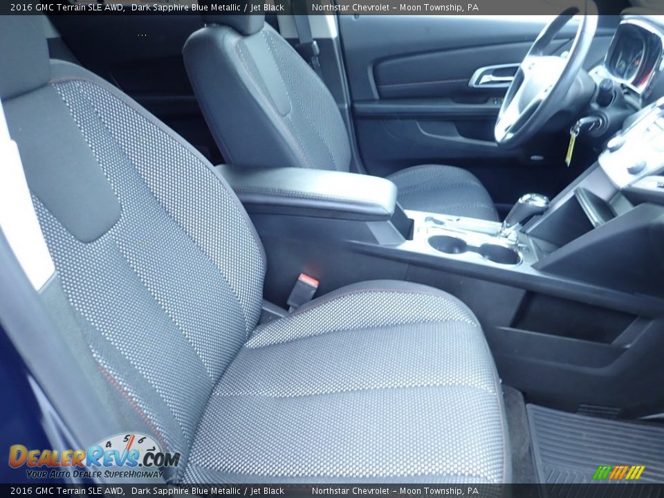 2016 GMC Terrain SLE AWD Dark Sapphire Blue Metallic / Jet Black Photo #15