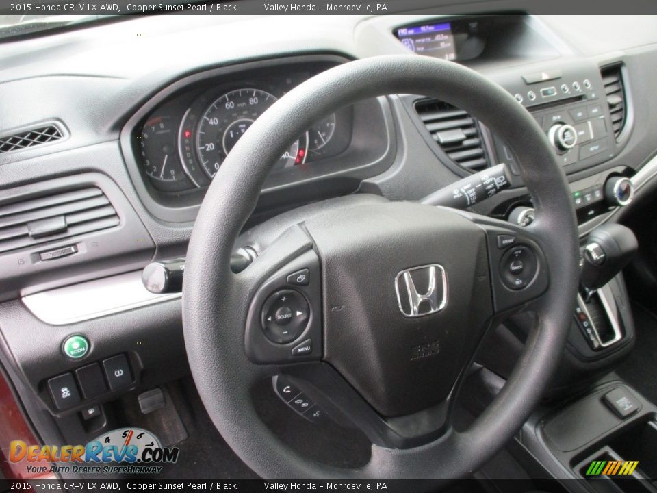 2015 Honda CR-V LX AWD Copper Sunset Pearl / Black Photo #13
