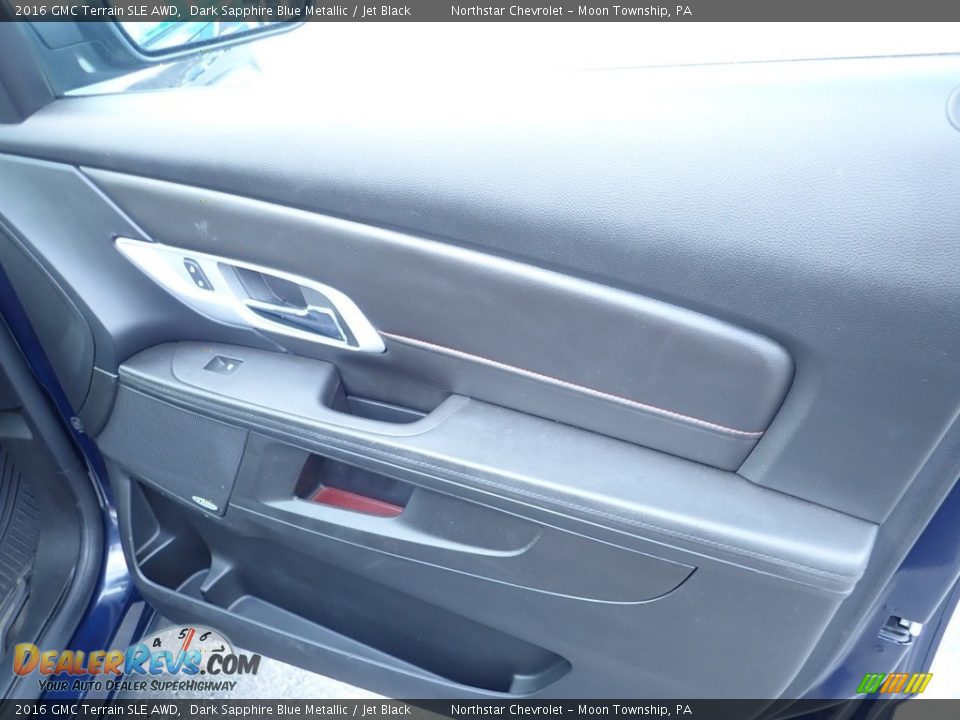 2016 GMC Terrain SLE AWD Dark Sapphire Blue Metallic / Jet Black Photo #17