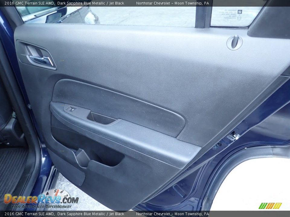 2016 GMC Terrain SLE AWD Dark Sapphire Blue Metallic / Jet Black Photo #19