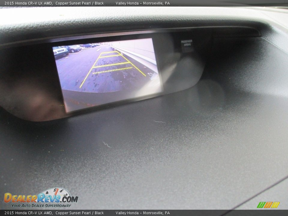 2015 Honda CR-V LX AWD Copper Sunset Pearl / Black Photo #16
