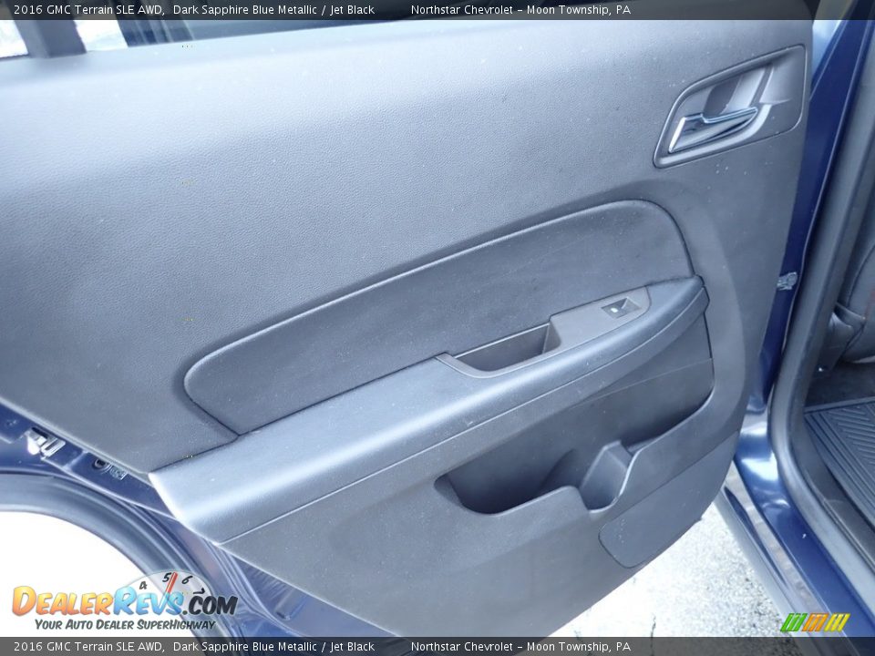 2016 GMC Terrain SLE AWD Dark Sapphire Blue Metallic / Jet Black Photo #23