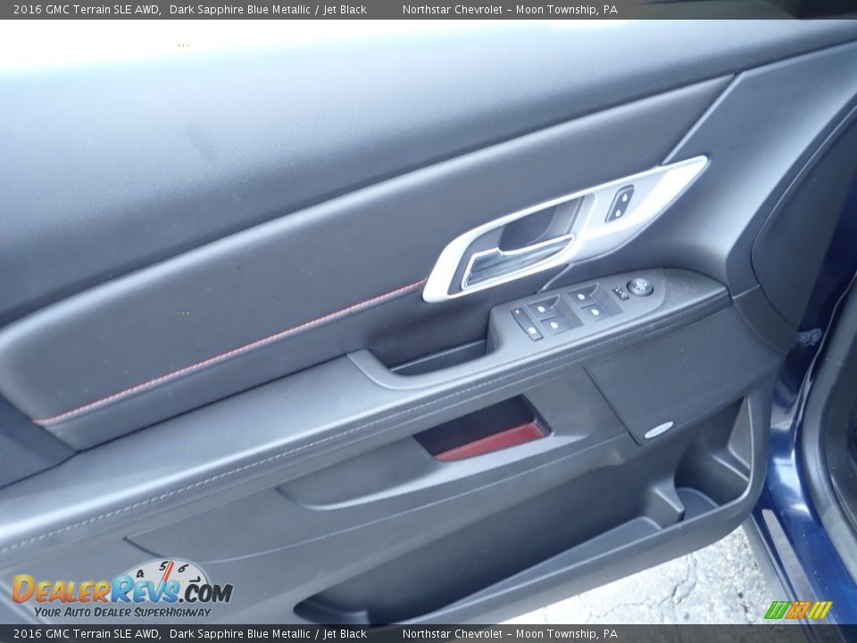 2016 GMC Terrain SLE AWD Dark Sapphire Blue Metallic / Jet Black Photo #24