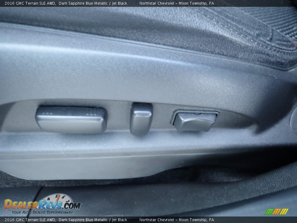 2016 GMC Terrain SLE AWD Dark Sapphire Blue Metallic / Jet Black Photo #25