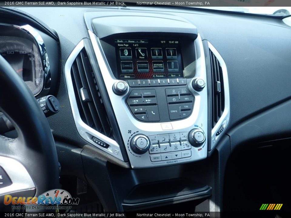 2016 GMC Terrain SLE AWD Dark Sapphire Blue Metallic / Jet Black Photo #27