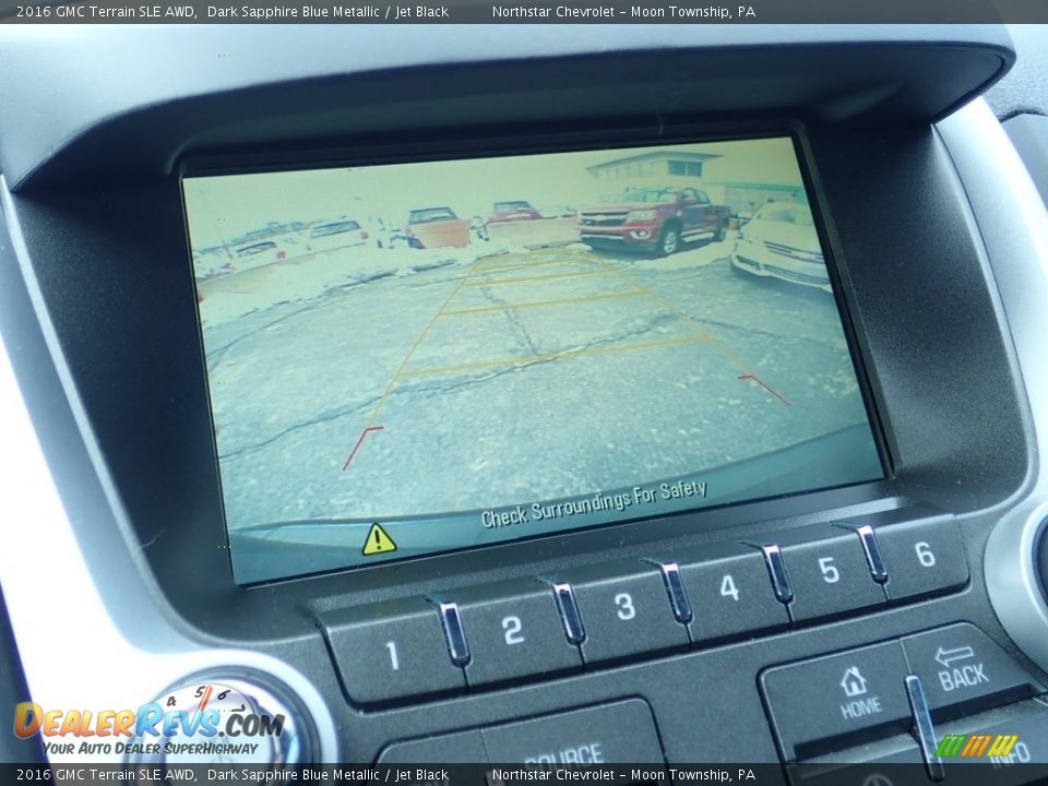 2016 GMC Terrain SLE AWD Dark Sapphire Blue Metallic / Jet Black Photo #30