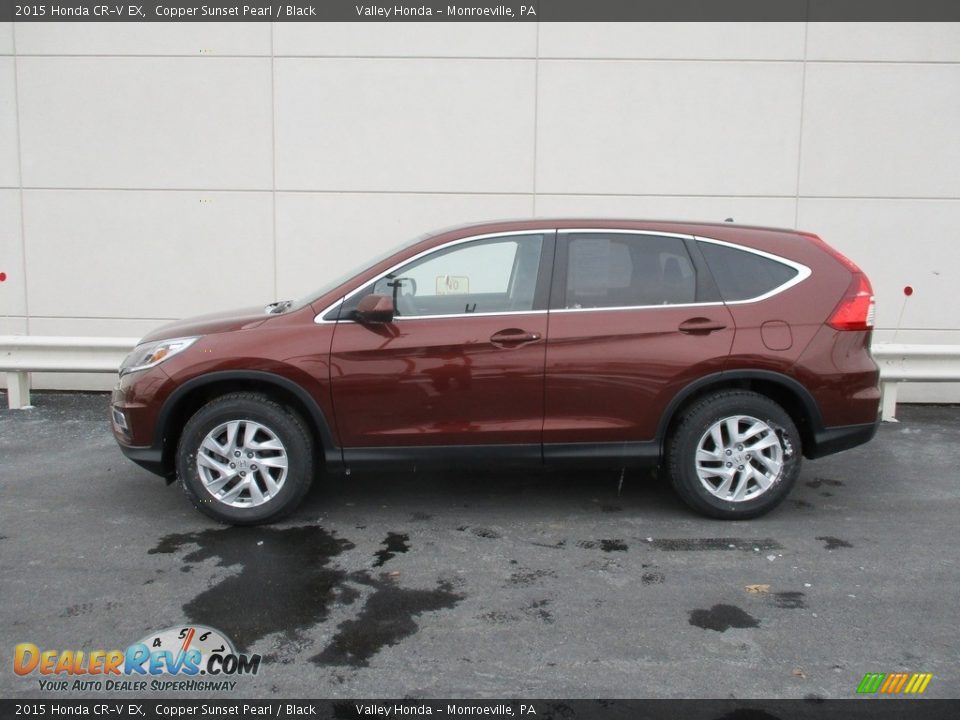 2015 Honda CR-V EX Copper Sunset Pearl / Black Photo #2
