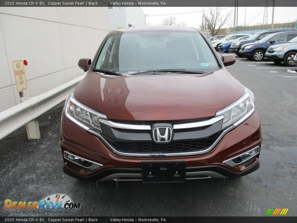 2015 Honda CR-V EX Copper Sunset Pearl / Black Photo #8
