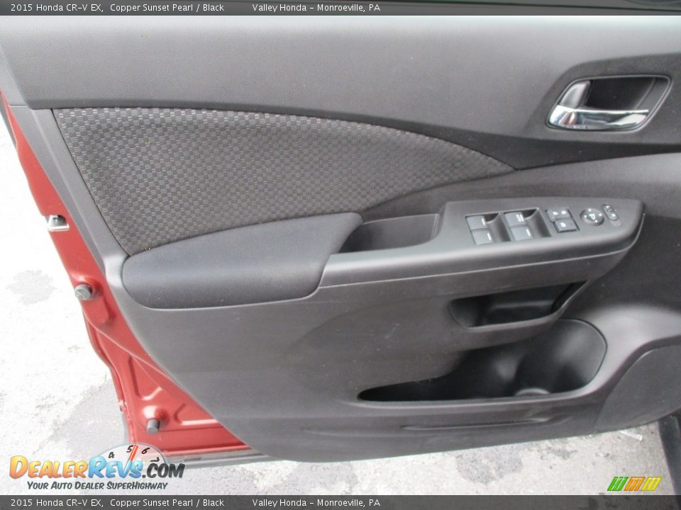 2015 Honda CR-V EX Copper Sunset Pearl / Black Photo #10