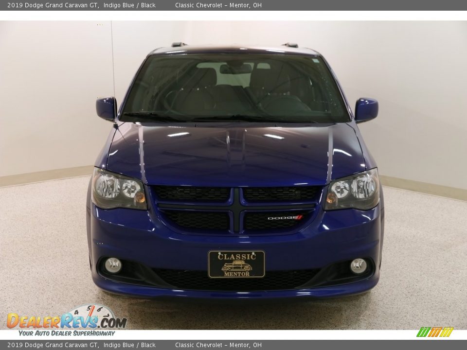 2019 Dodge Grand Caravan GT Indigo Blue / Black Photo #2