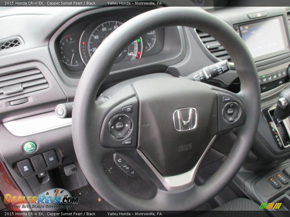 2015 Honda CR-V EX Copper Sunset Pearl / Black Photo #14