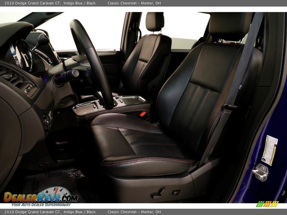 2019 Dodge Grand Caravan GT Indigo Blue / Black Photo #5