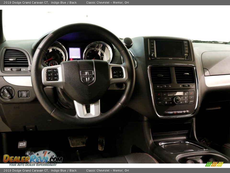 2019 Dodge Grand Caravan GT Indigo Blue / Black Photo #6