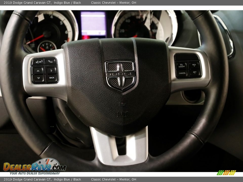 2019 Dodge Grand Caravan GT Indigo Blue / Black Photo #7