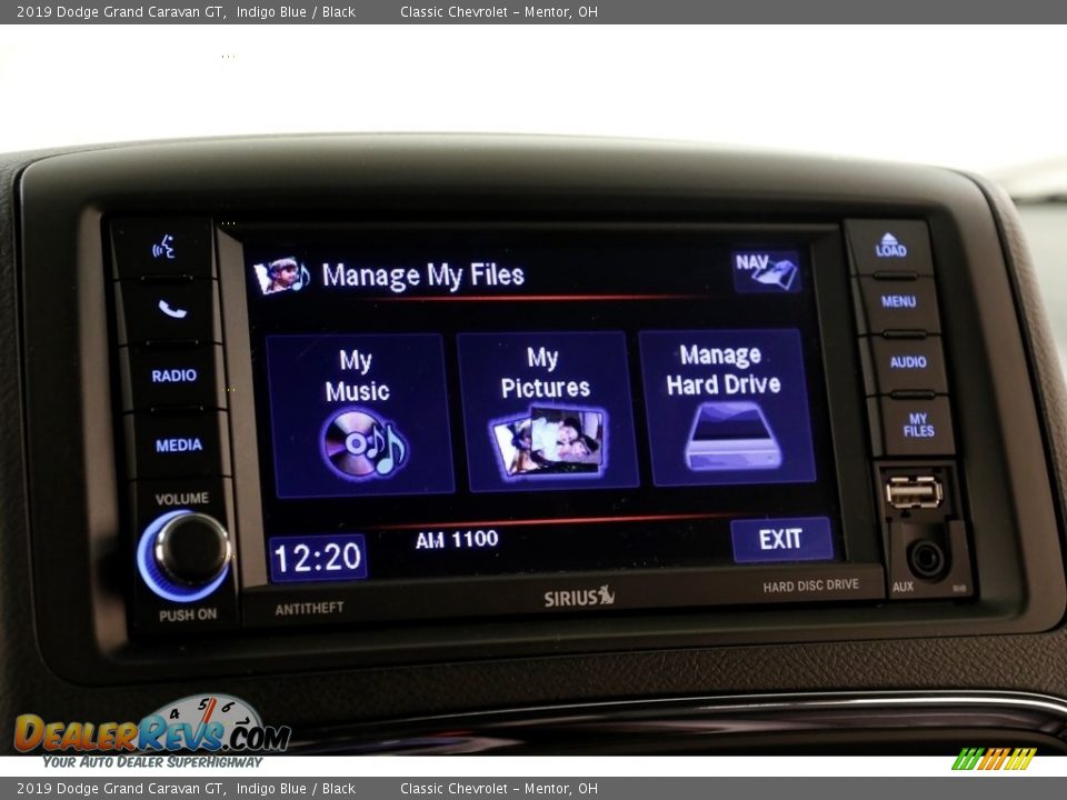 2019 Dodge Grand Caravan GT Indigo Blue / Black Photo #10