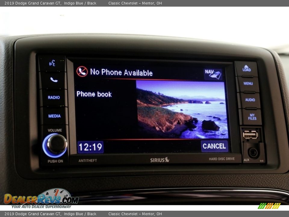 2019 Dodge Grand Caravan GT Indigo Blue / Black Photo #11