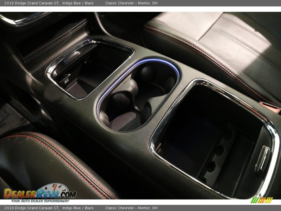 2019 Dodge Grand Caravan GT Indigo Blue / Black Photo #16